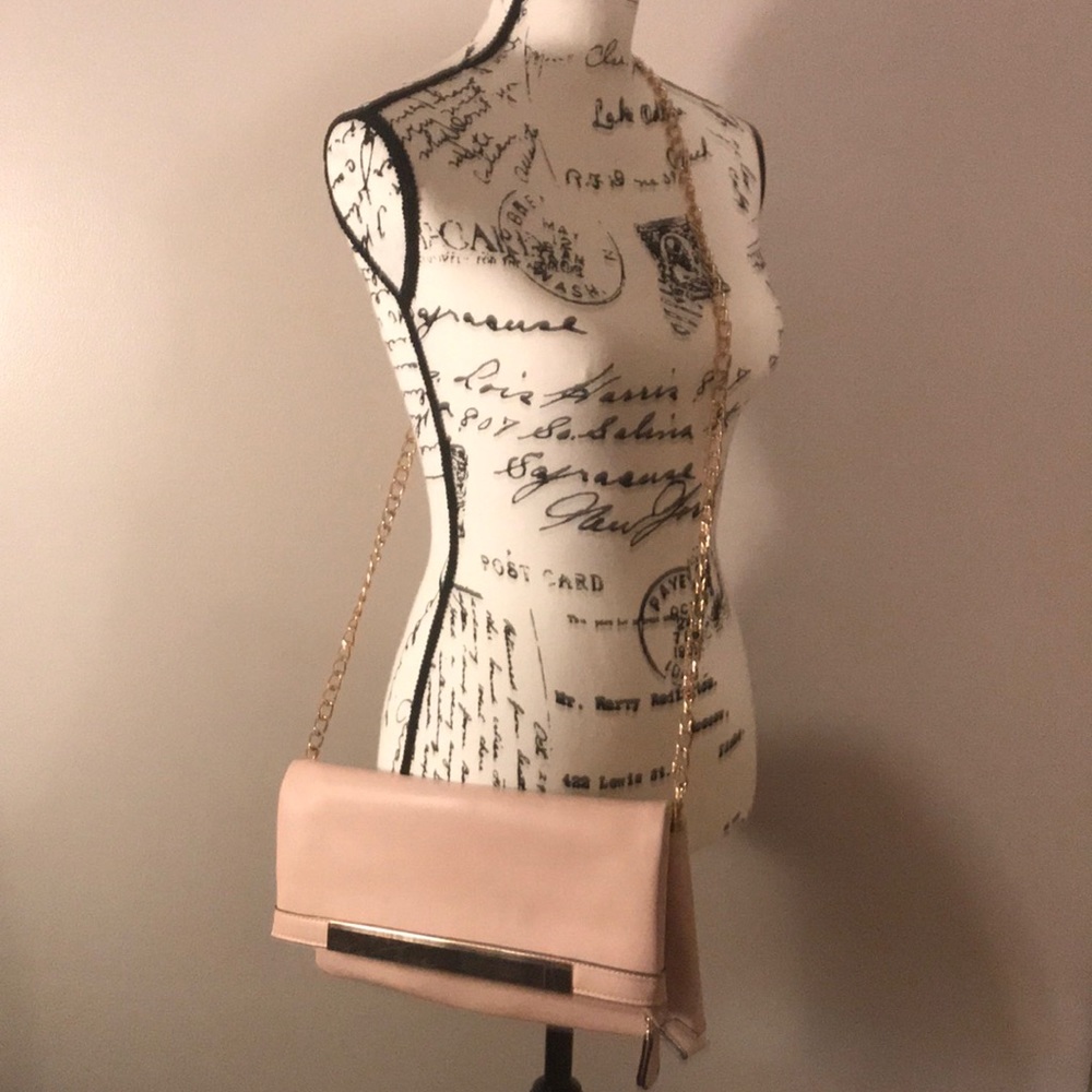 Blush Crossbody Bag/Clutch from Aldo